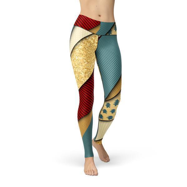 Leggings feature an all-over design. You will look amazing no matter what you do, stretch, bend, and hit the streets in this move-easy essential.