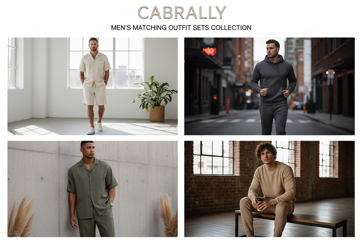 Men's Sets - Matching Outfit Sets for Men | CABRALLY