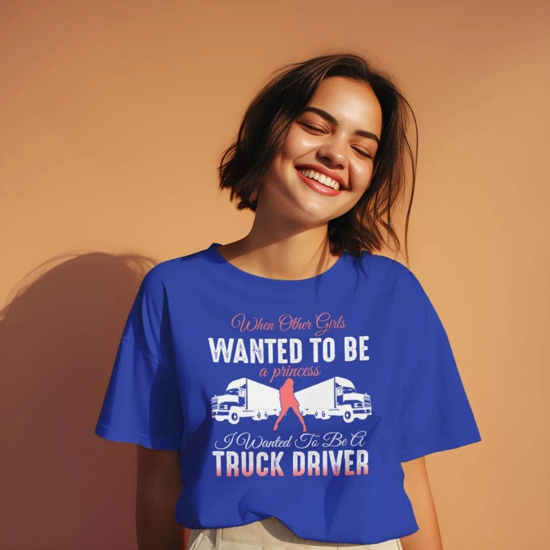 Truck Driver Women T-Shir - CABRALLY