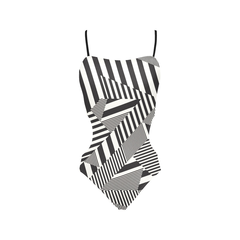 Women's Spaghetti Strap Cut Out Sides Swimsuit