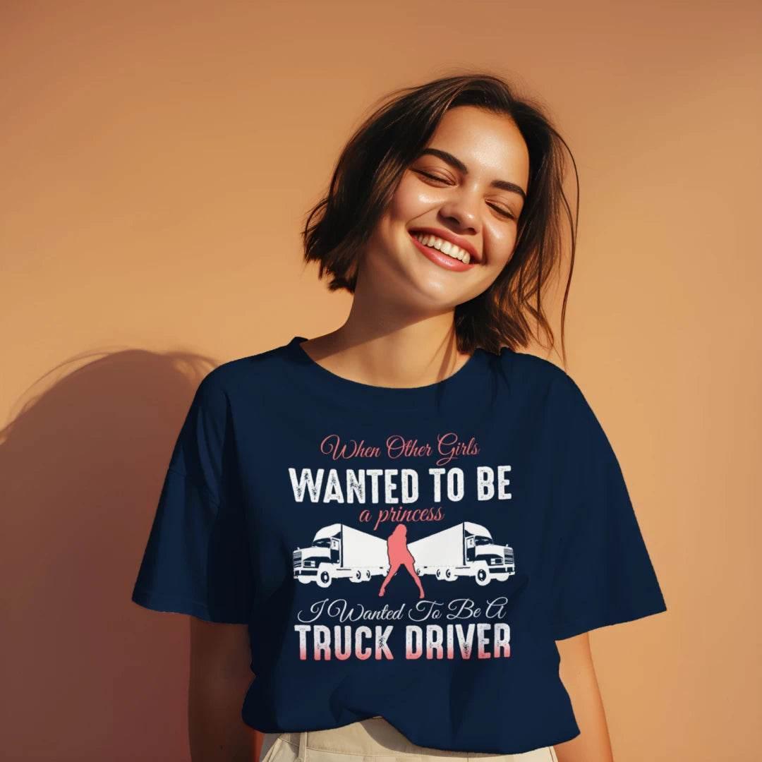 Truck Driver Women T-Shir - CABRALLY