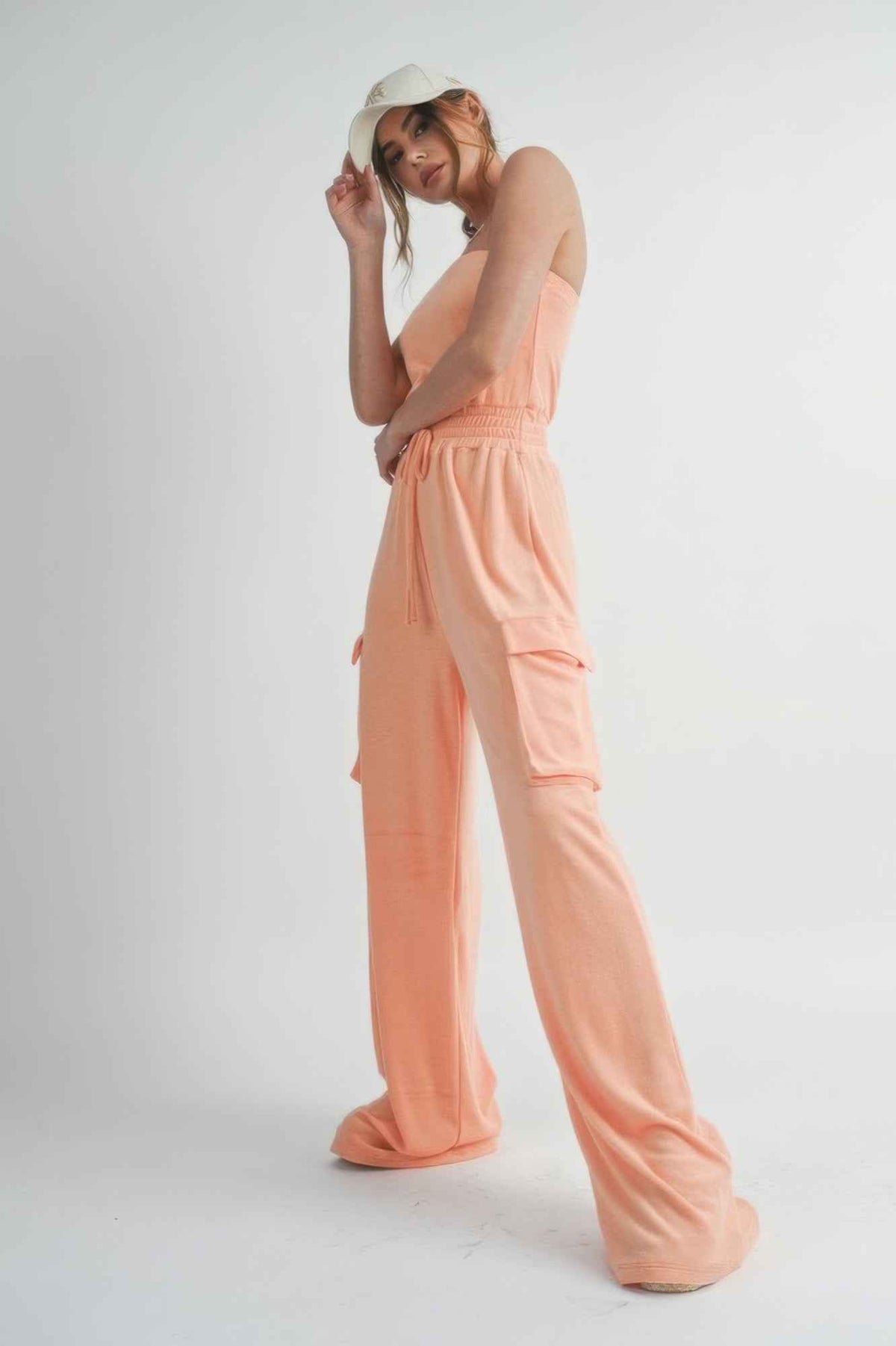 Tube Top  Jumpsuit Romper