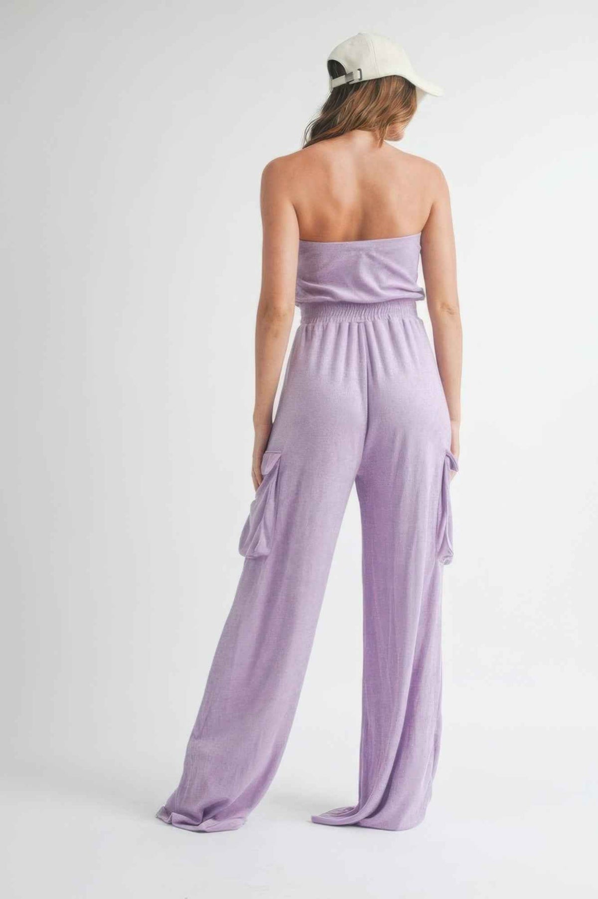 Tube Top  Jumpsuit Romper