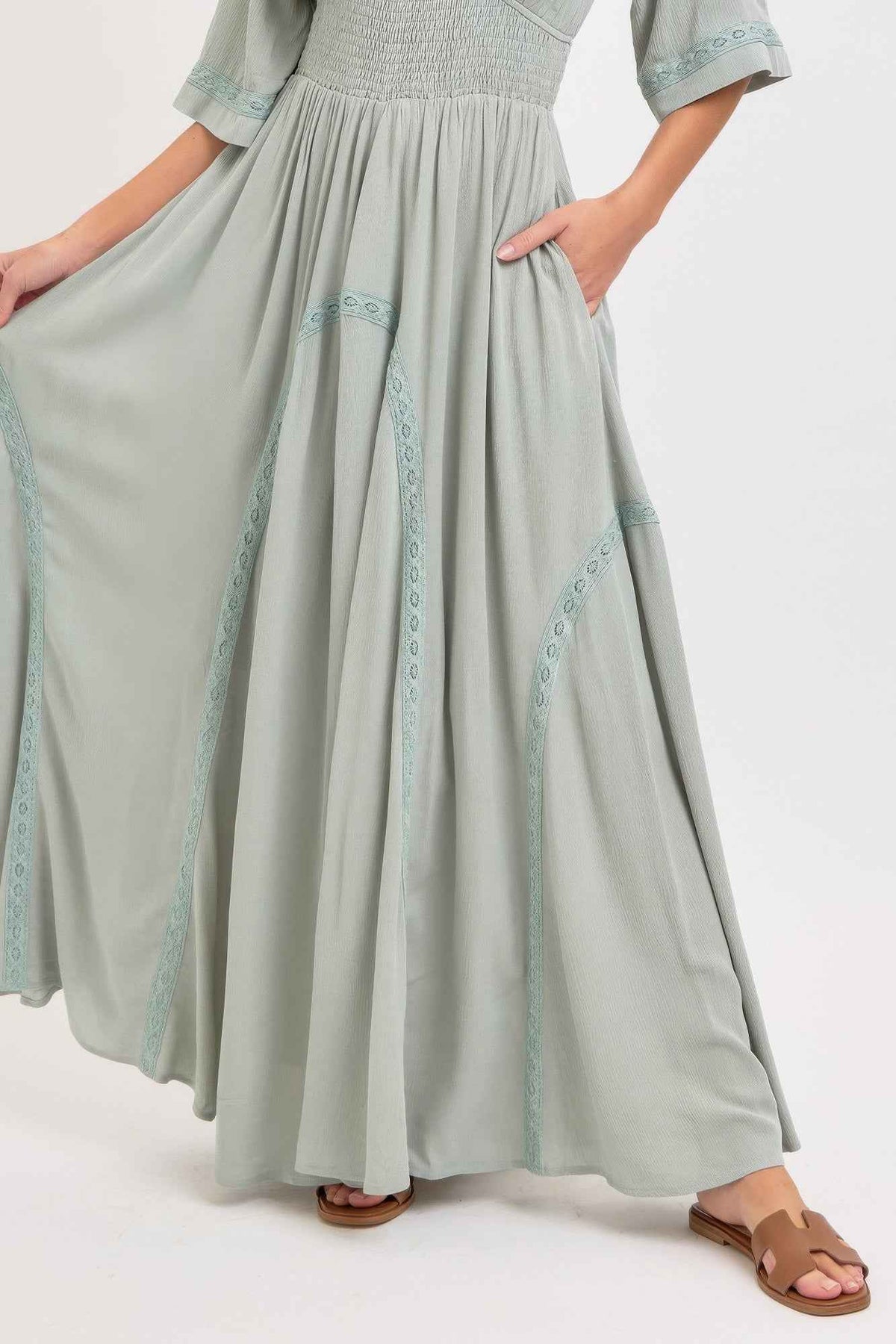 Romantic Flowy Maxi Dress