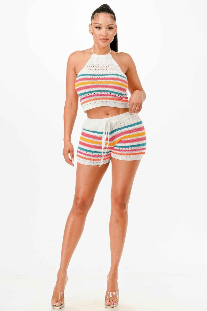 Crochet Short Set