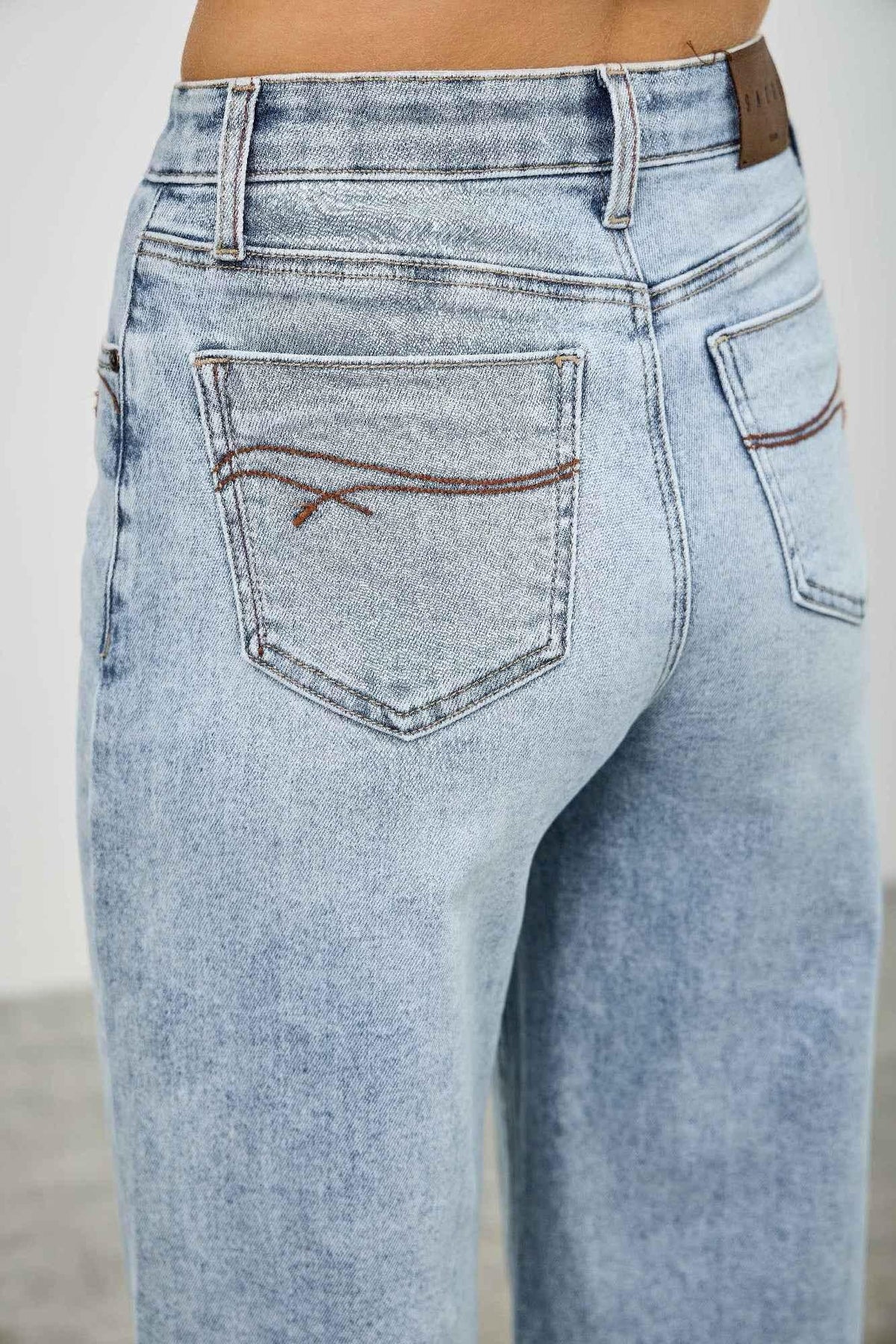High Rise Wide Leg