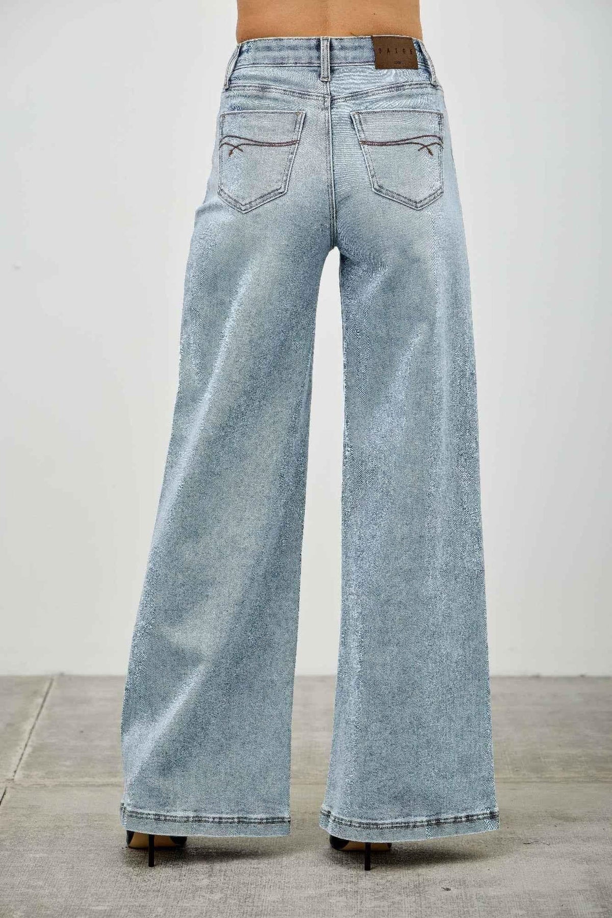 High Rise Wide Leg