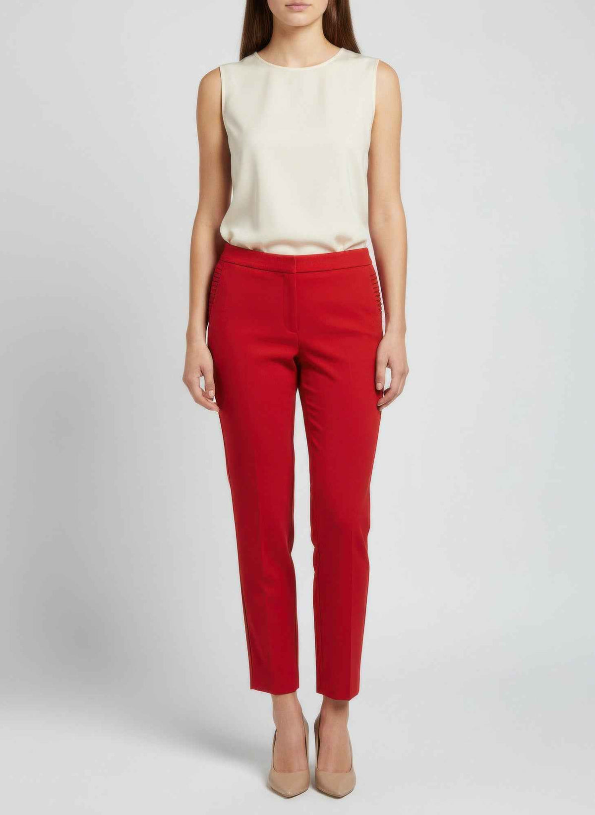 Zac & Rachel Solid Ankle Pants