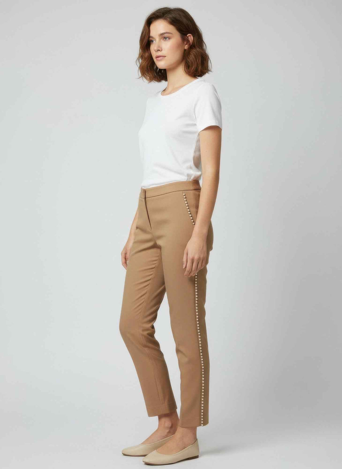 Zac & Rachel Solid Ankle Pants