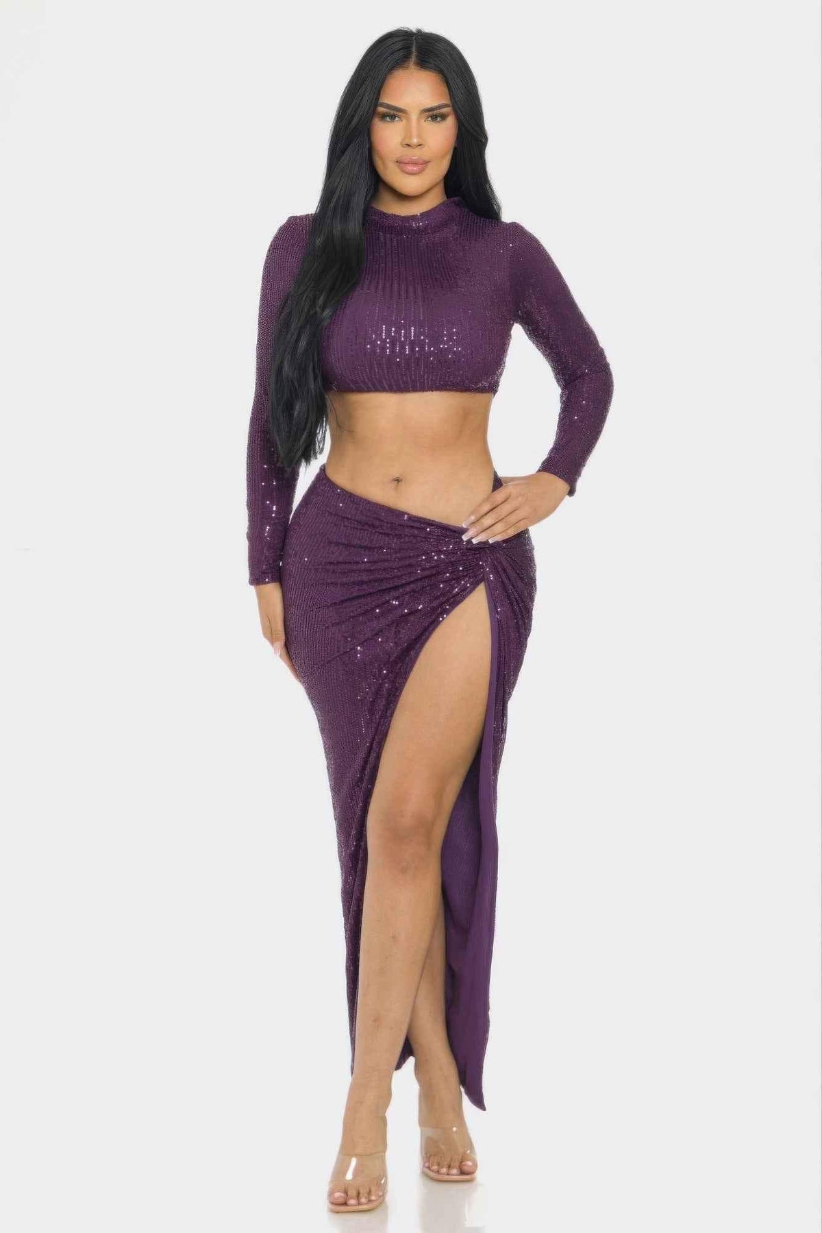 Sequence Top And Skirt Set