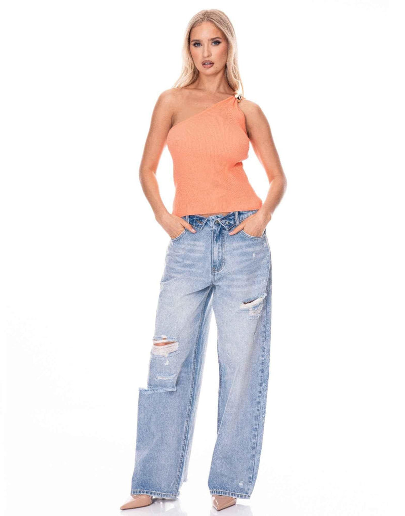 One Shoulder Top