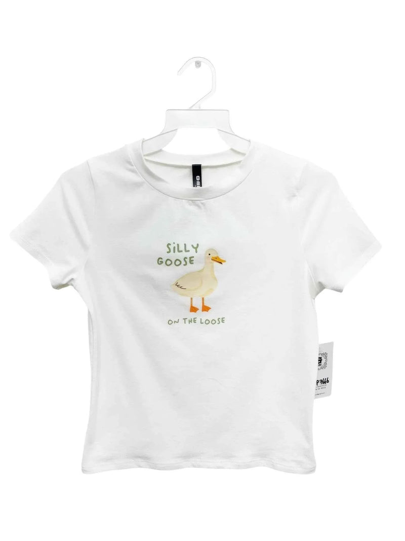 Silly Goose On The Loose" Graphic Tee