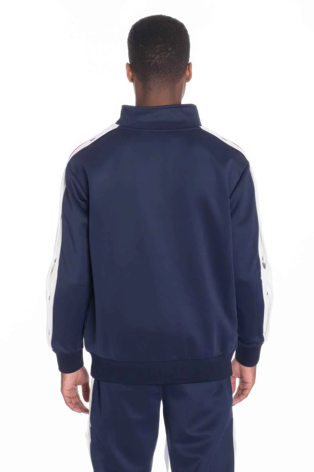 Snap Button Track Jacket
