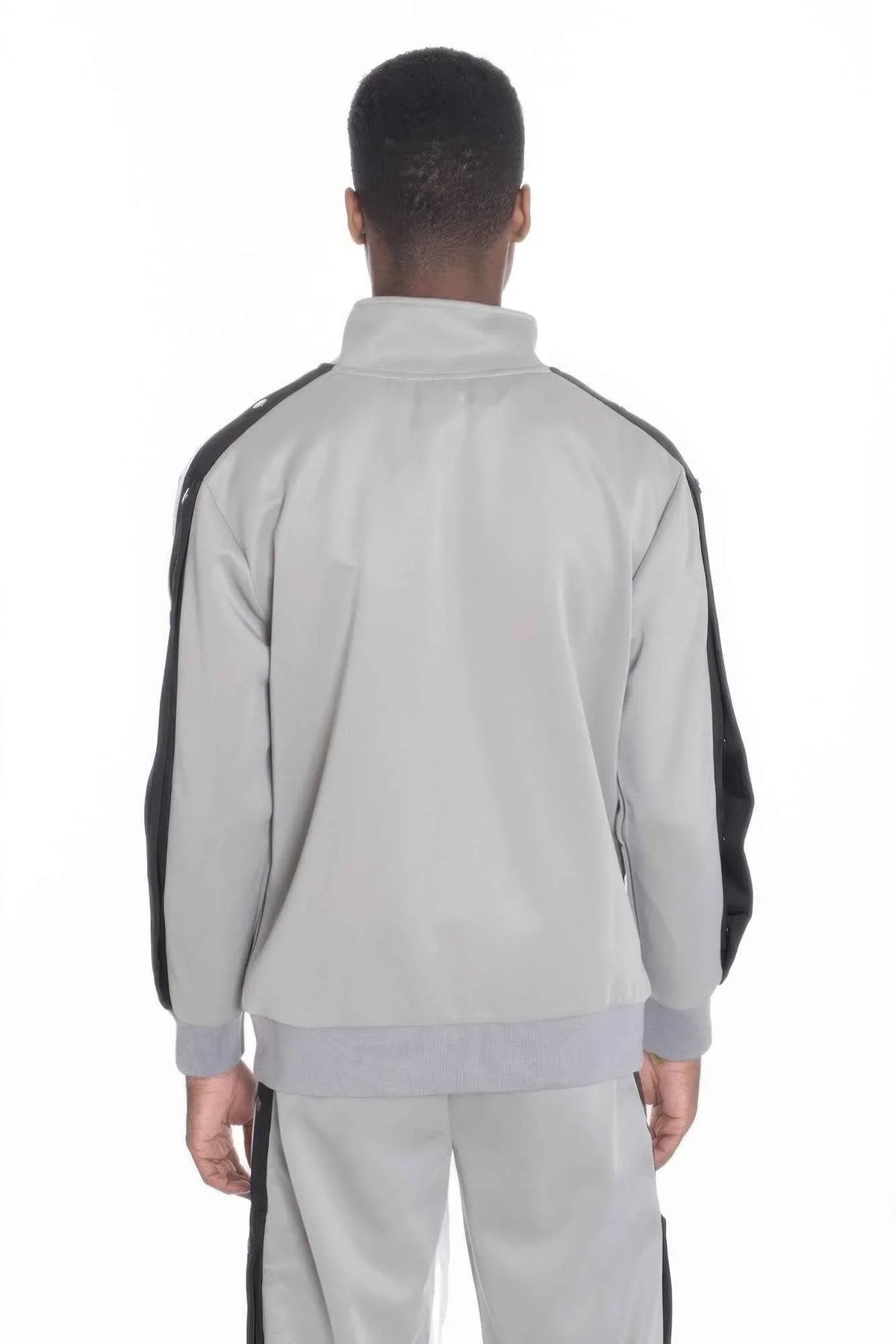 Snap Button Track Jacket