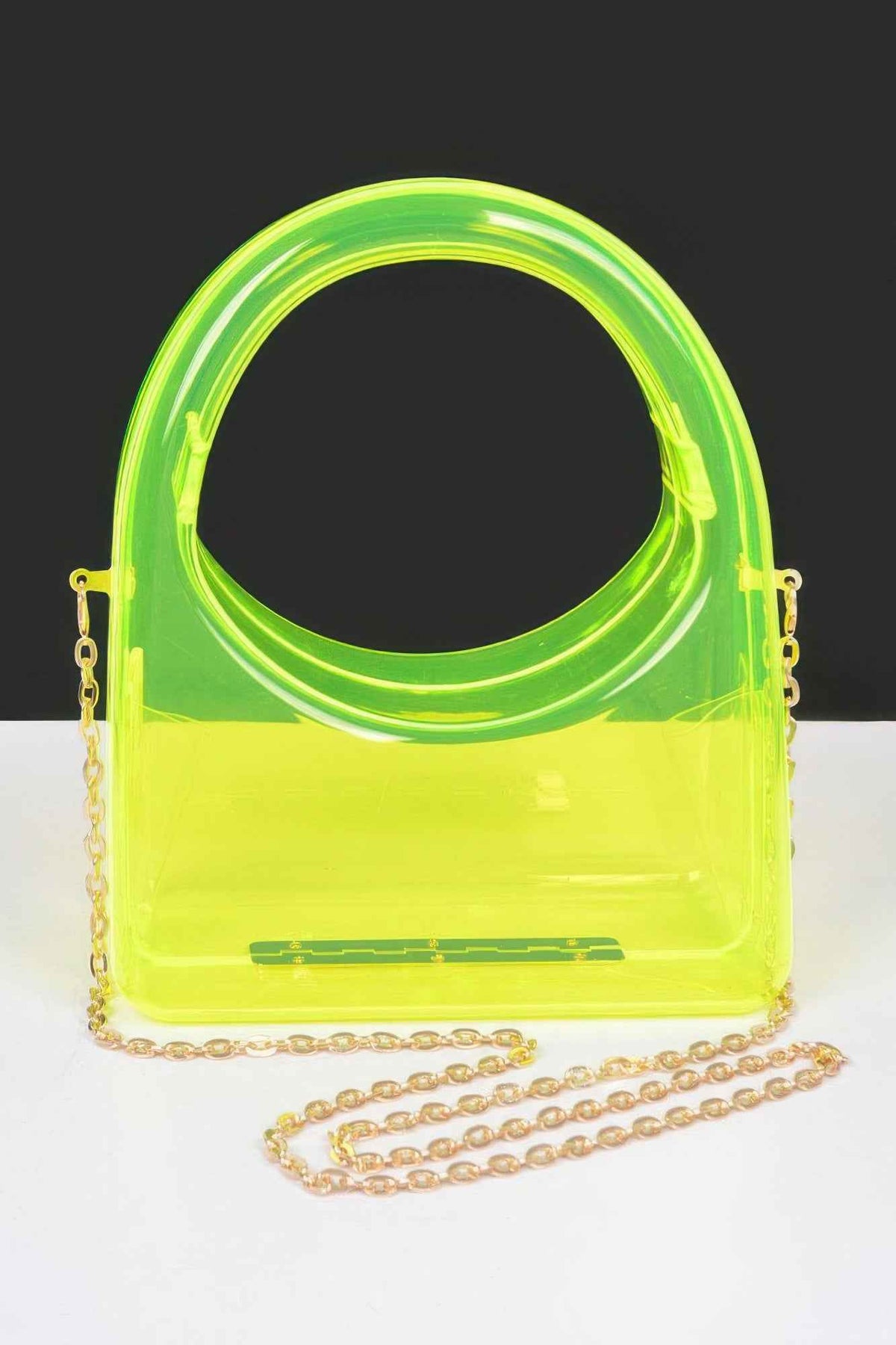 Transparent Acrylic Clutch