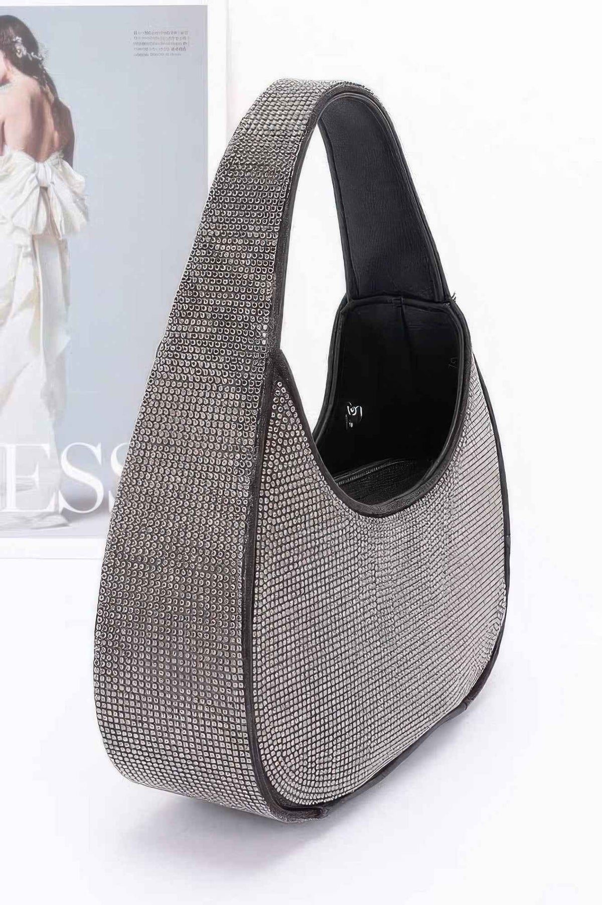 Rhinestone Hobo Bag