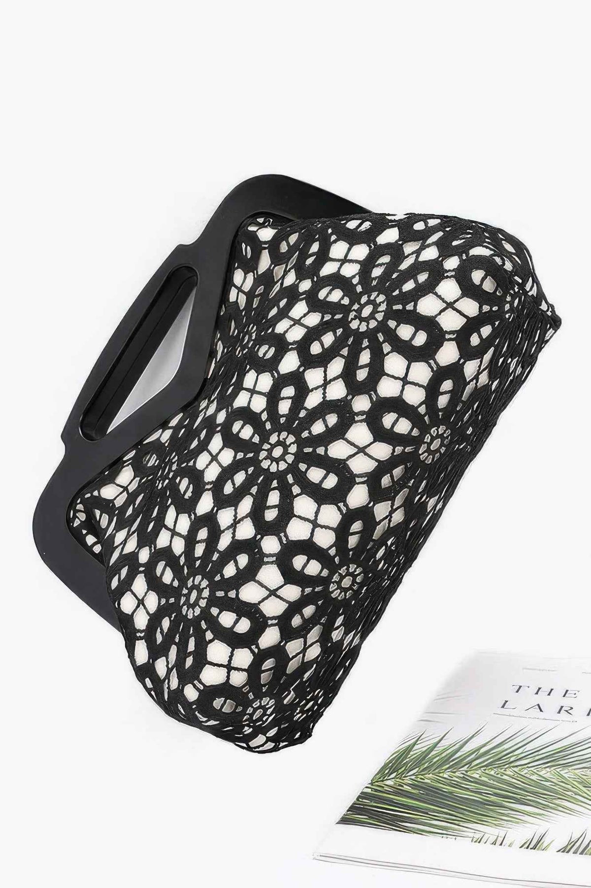 Crochet Wood Frame Clutch