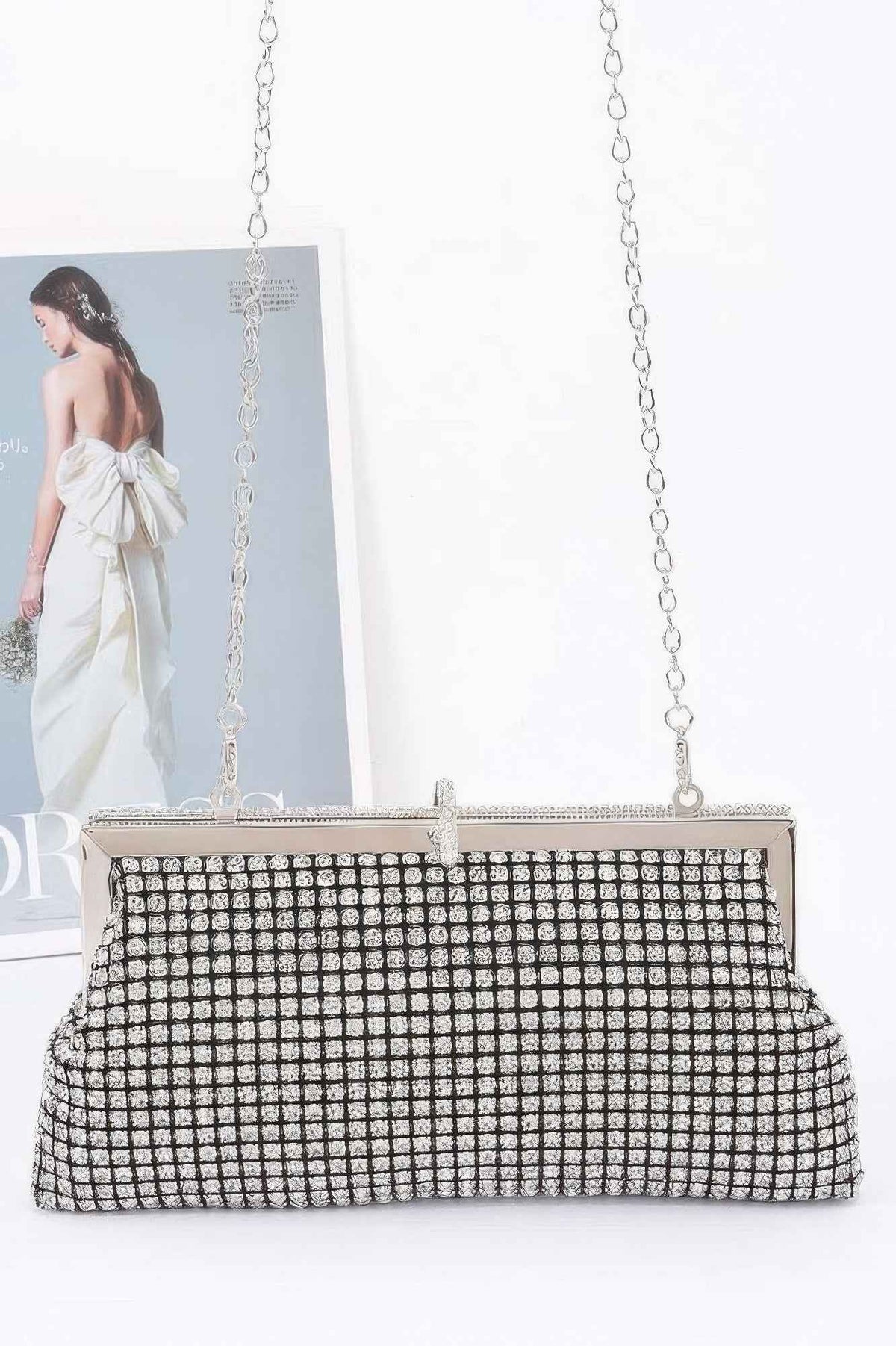 Rhinestone Party Clutch