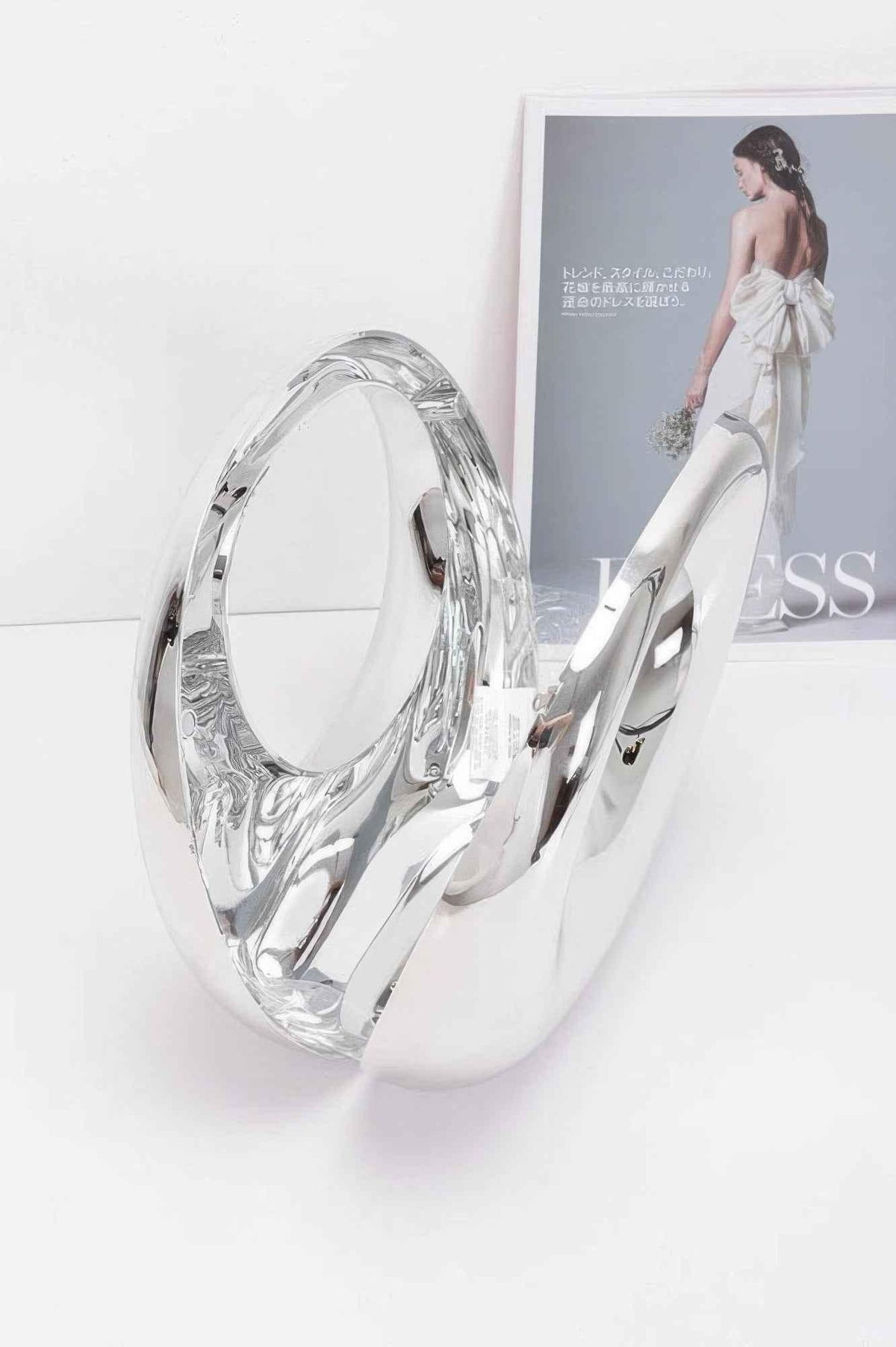 Metallic Acrylic Clutch