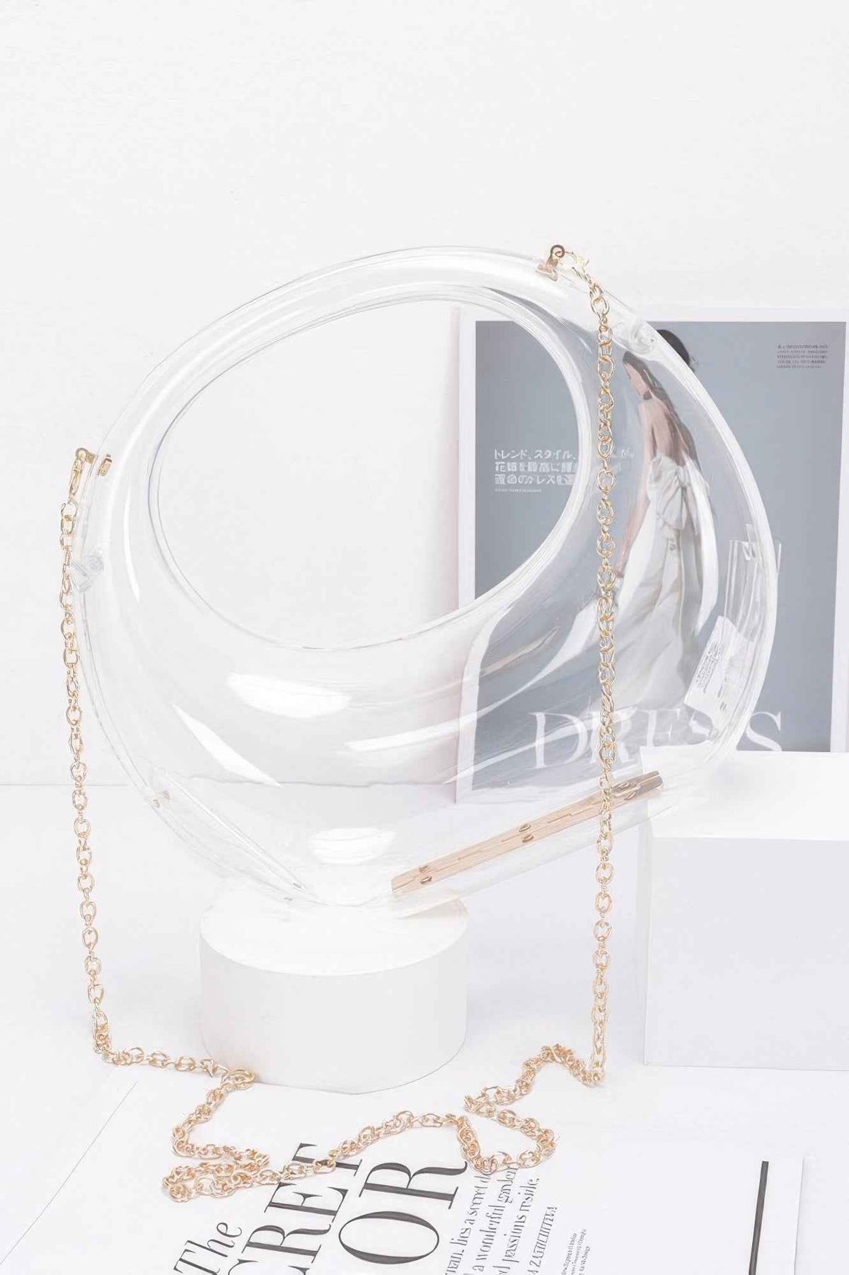 Transparent Acrylic Clutch