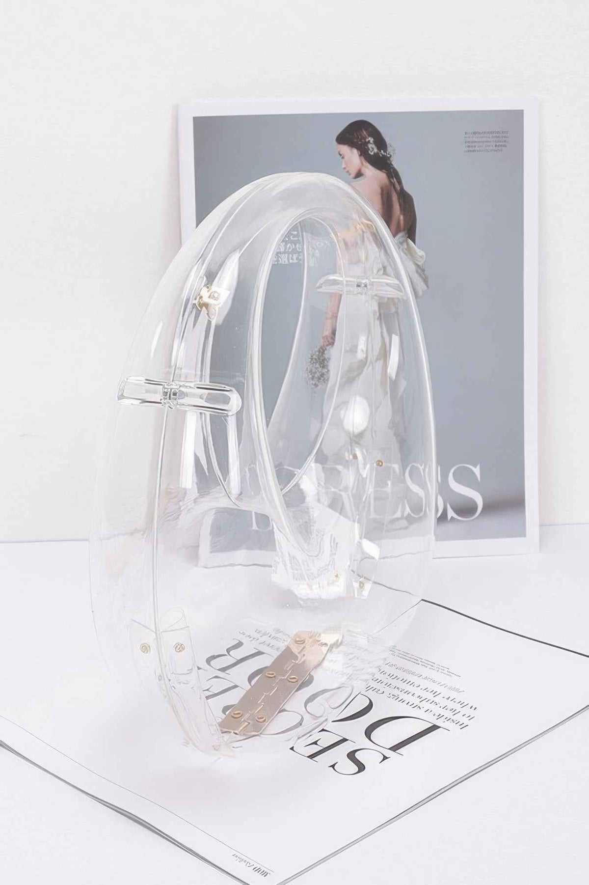 Transparent Acrylic Clutch