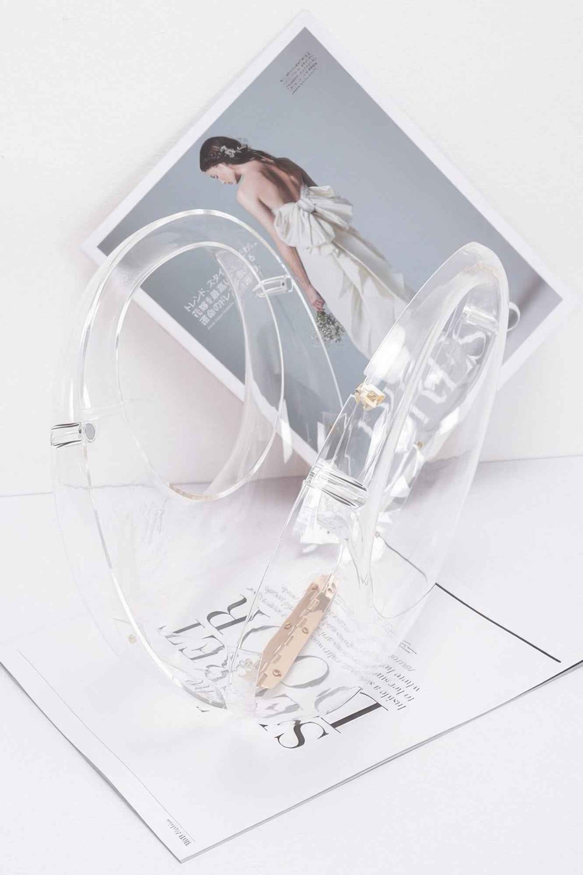 Transparent Acrylic Clutch