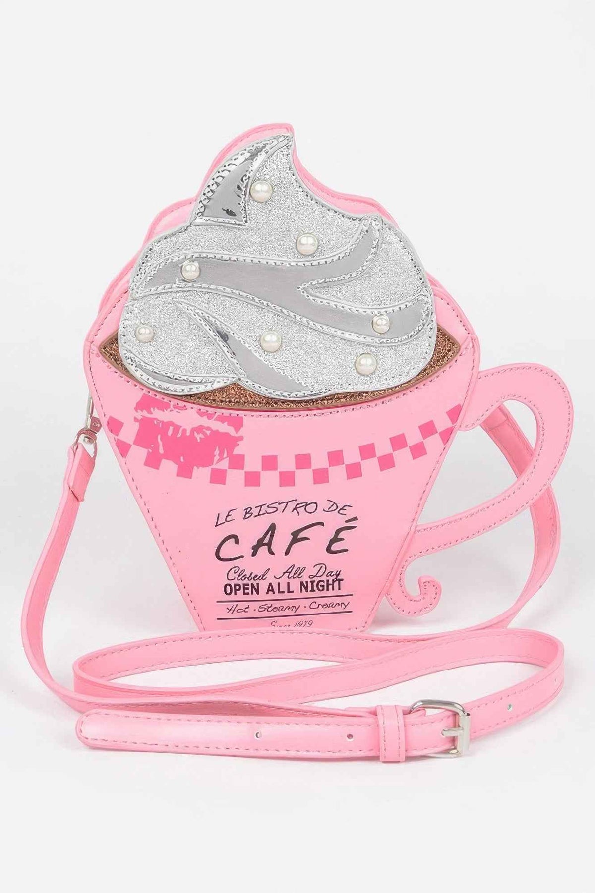 Whip Cream Coffee Cup Novelty Bag