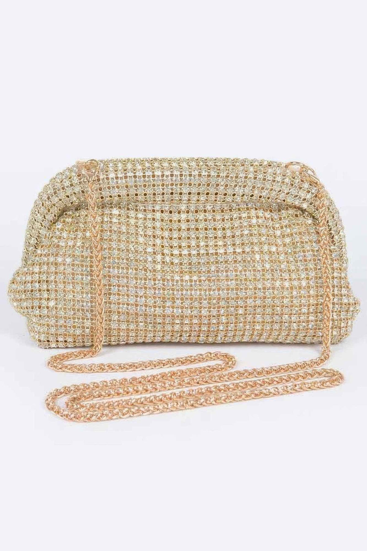 Oversized Stone Party Clutch