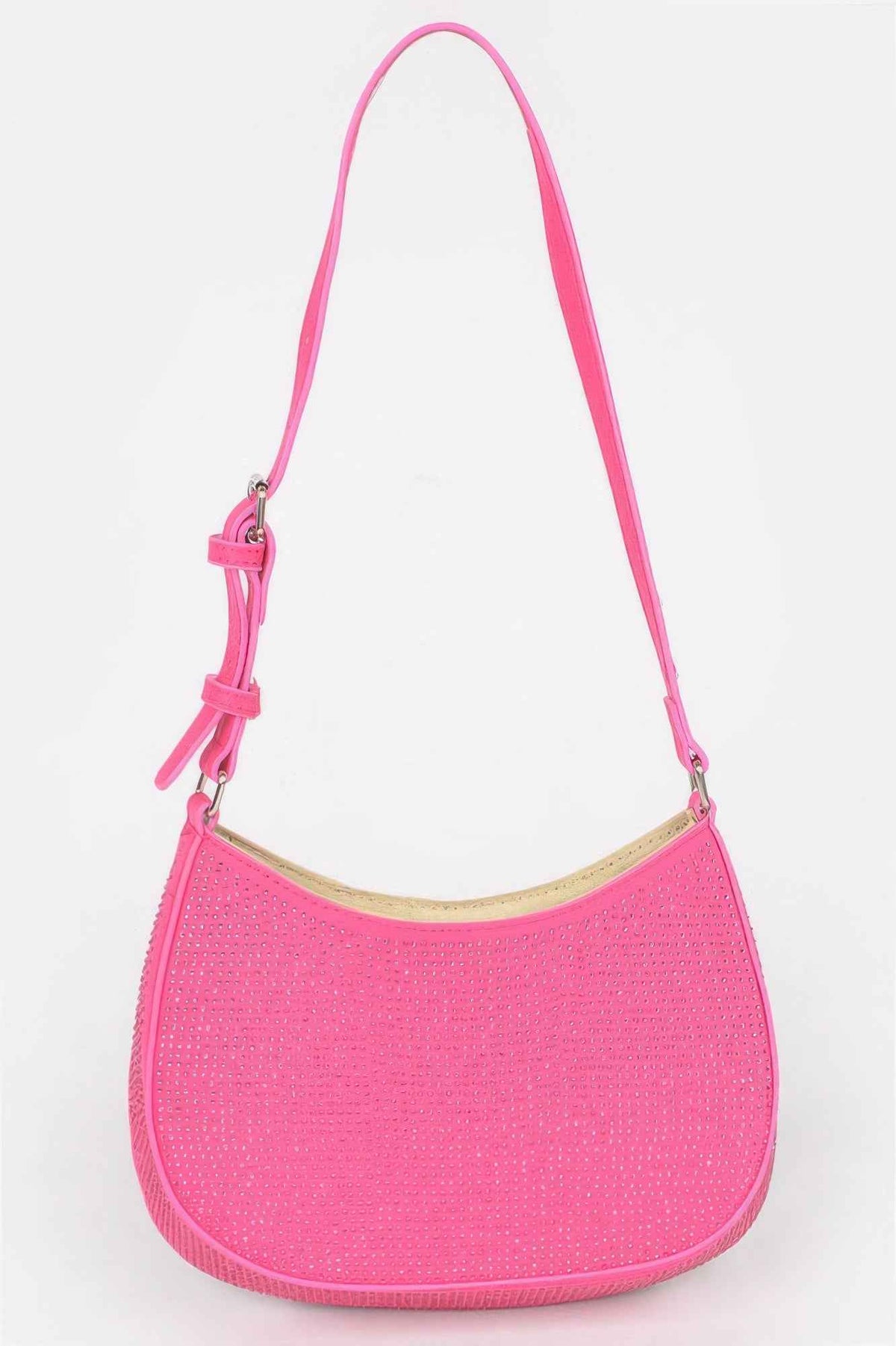Elegant Hot Fix Shoulder Bag - Women's Accessory
