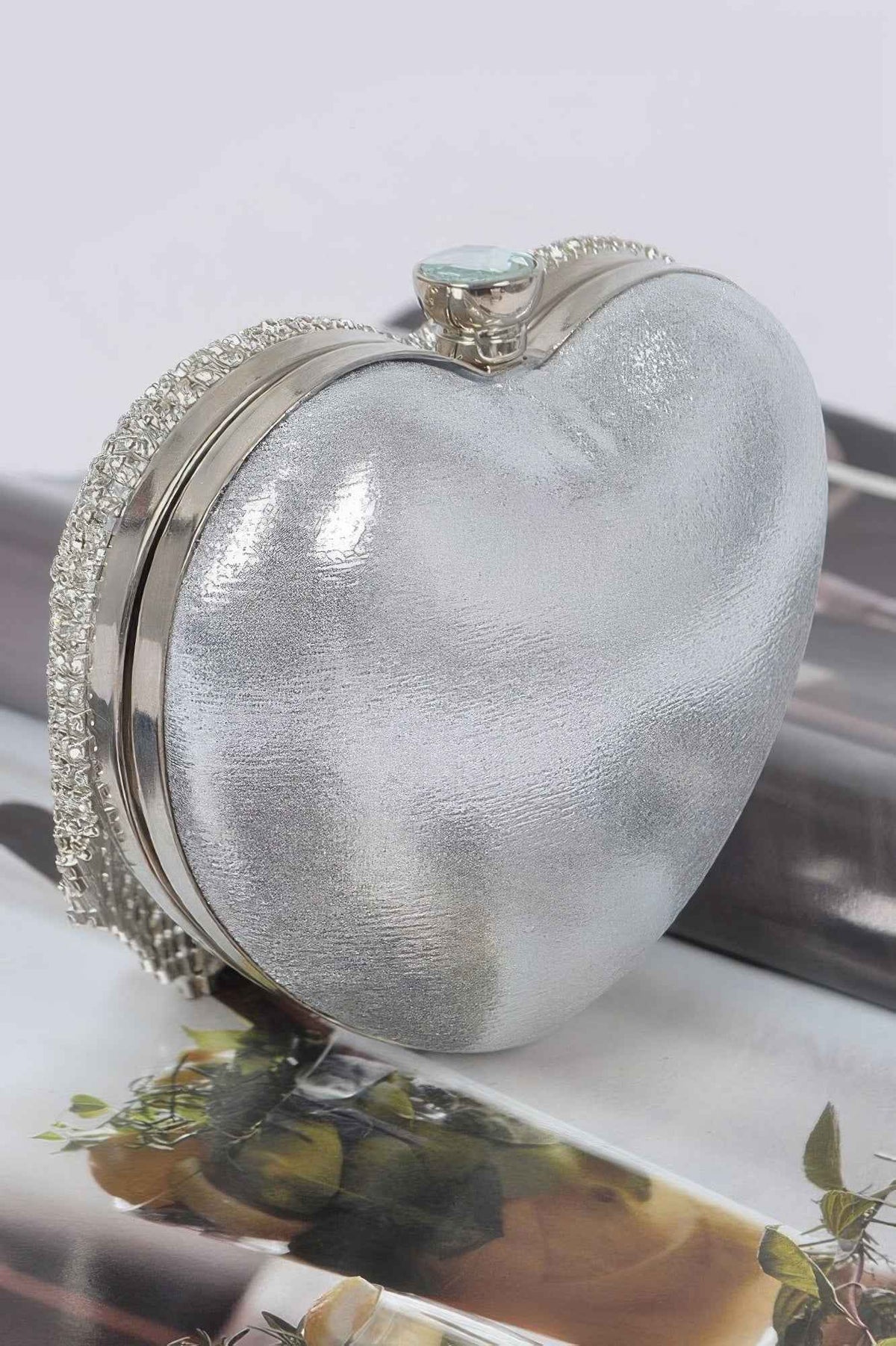 Rhinestone Fringe Mini Case Bag