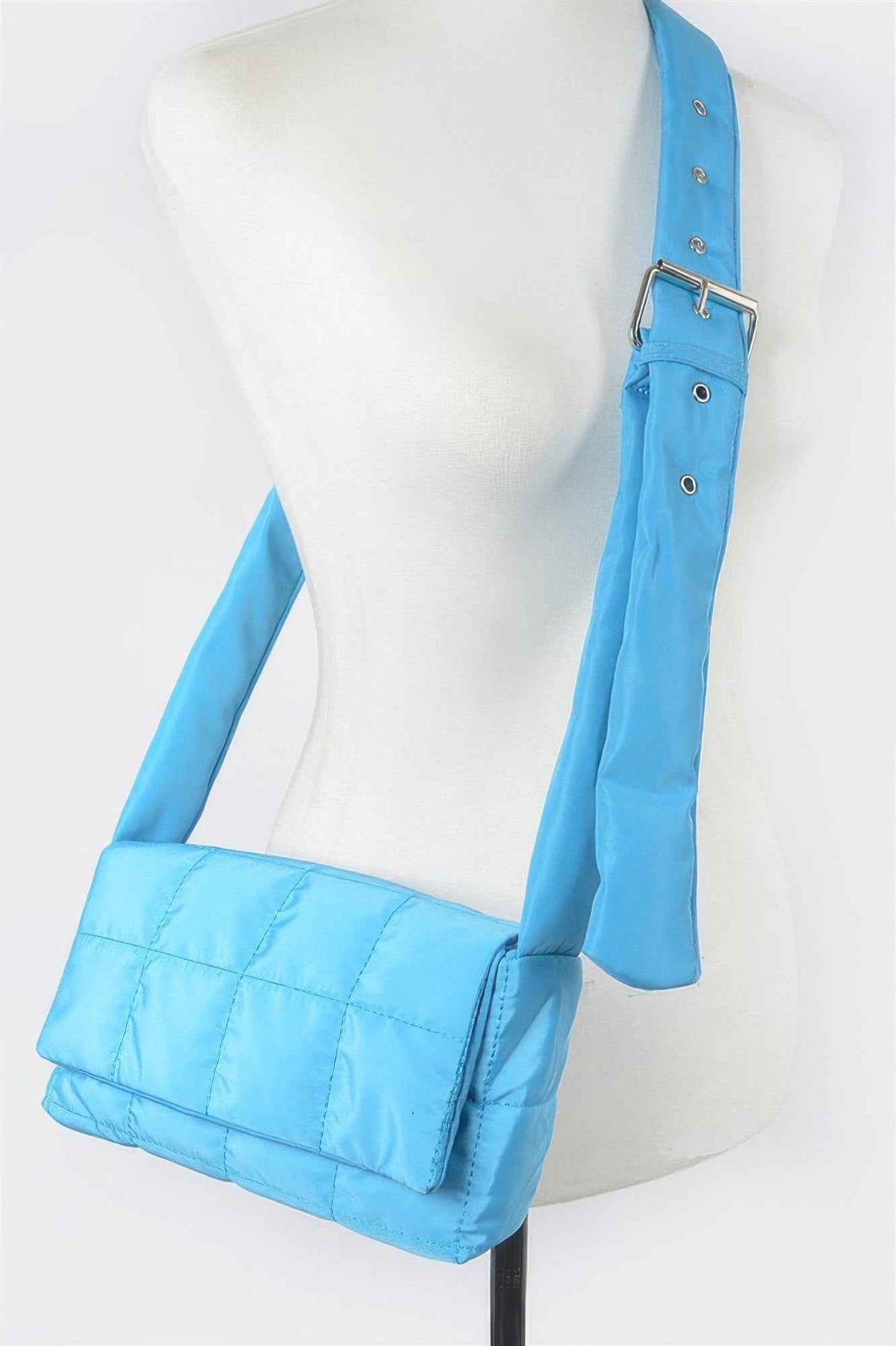 Nylon Padded Crossbody Bag