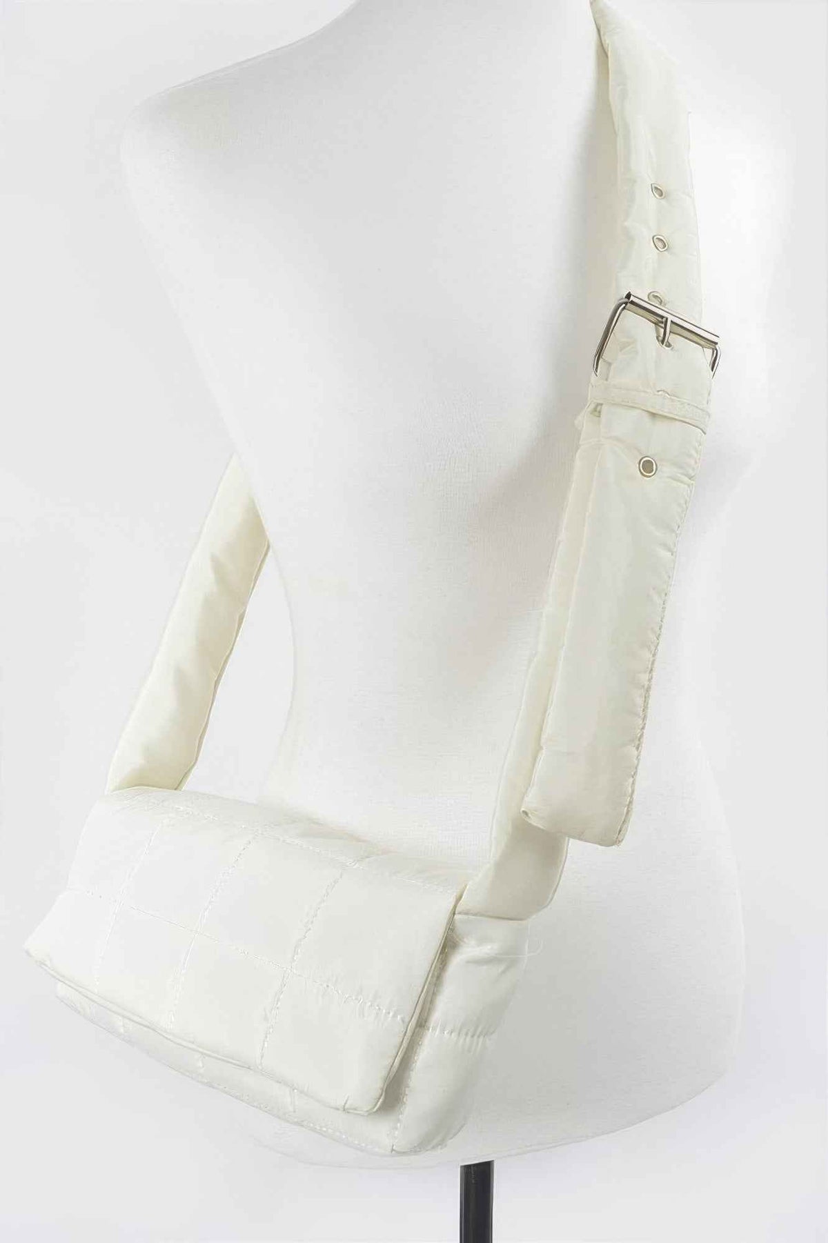 Nylon Padded Crossbody Bag