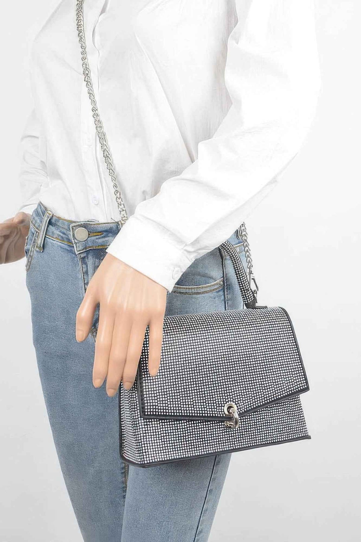 Hotfix Rhinestone Clutch
