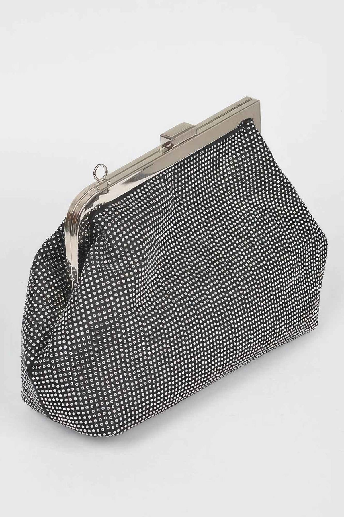 Rhinestone Party Frame Clutch