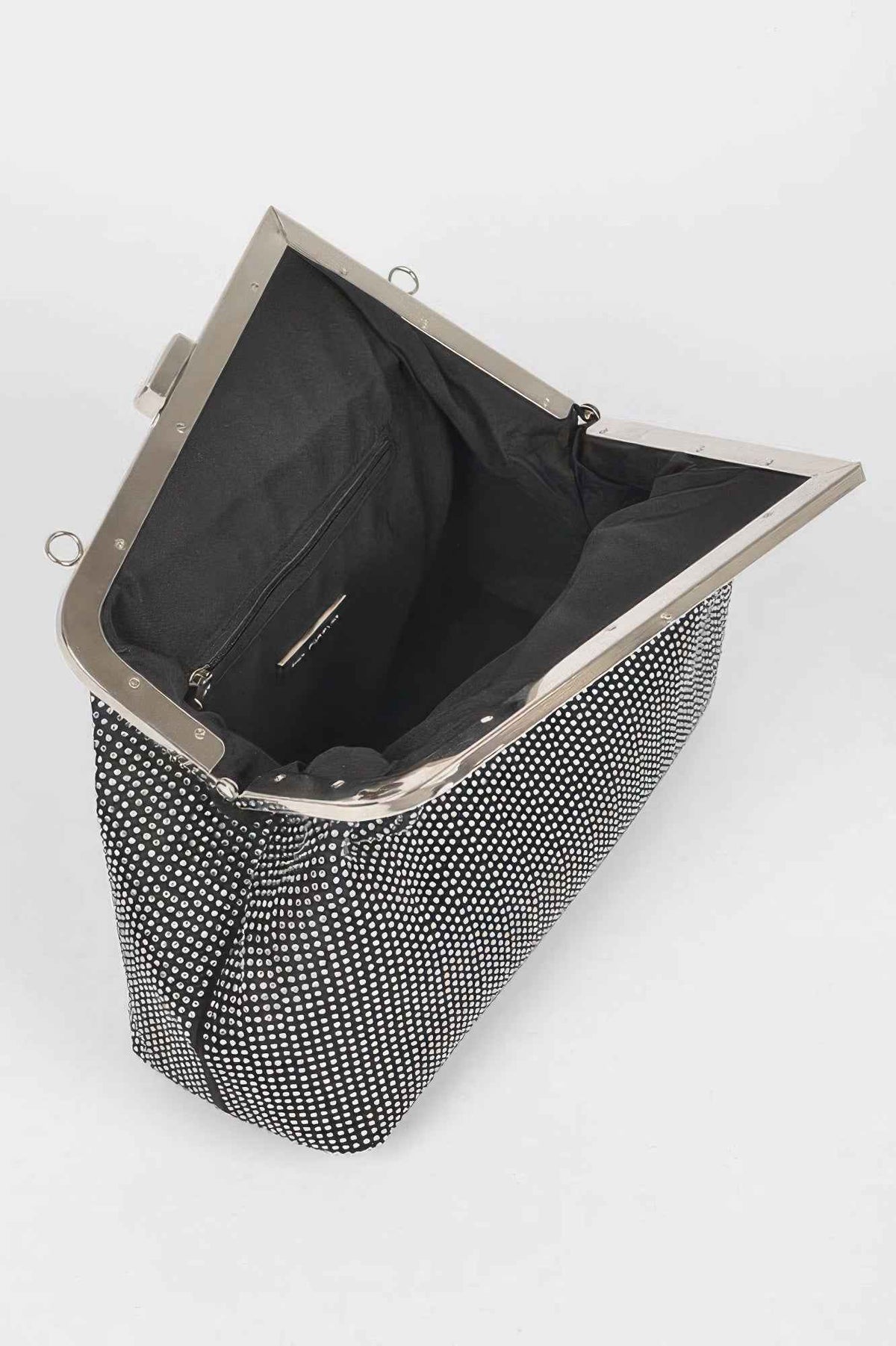 Rhinestone Party Frame Clutch