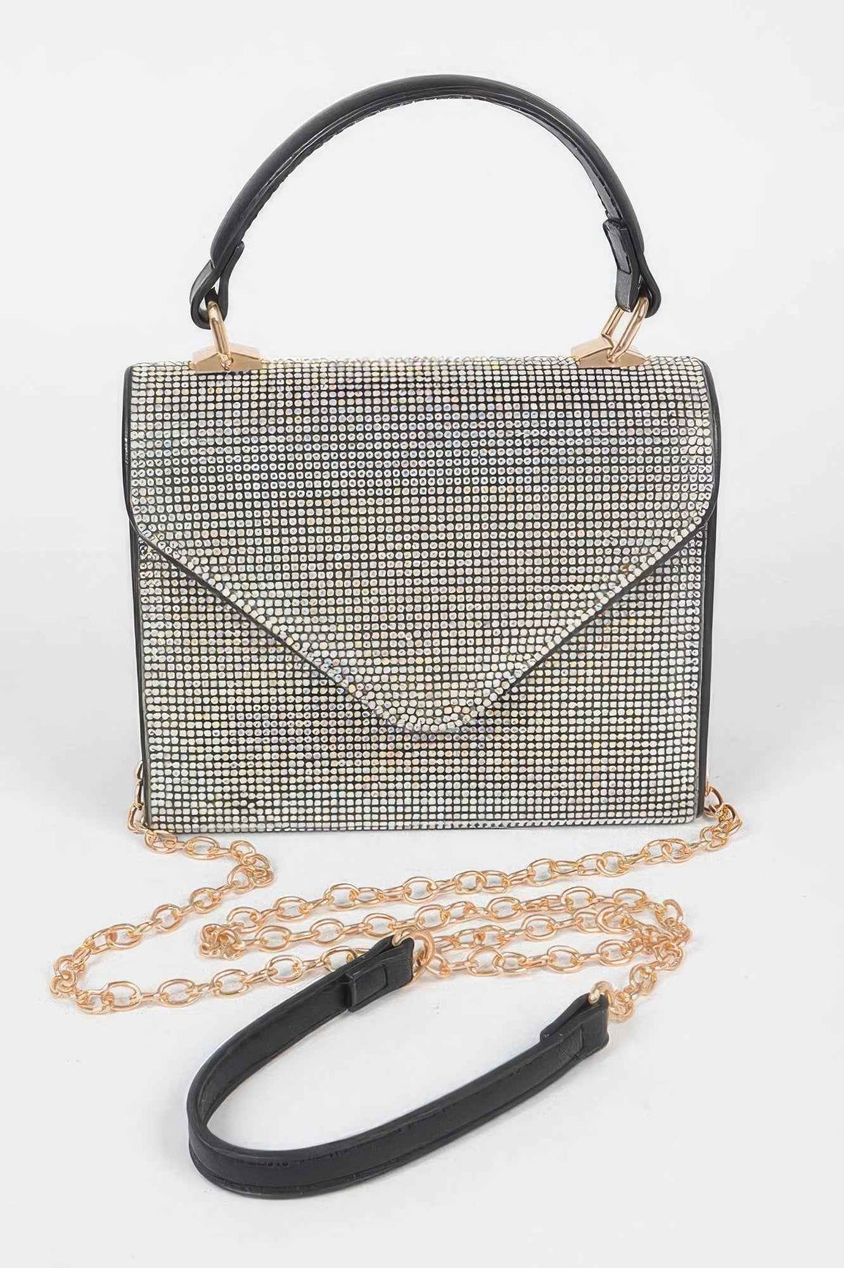 Rhinestone Single Handle Bag