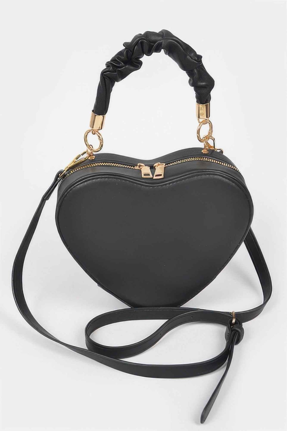 Heart Shape Top Handle Bag