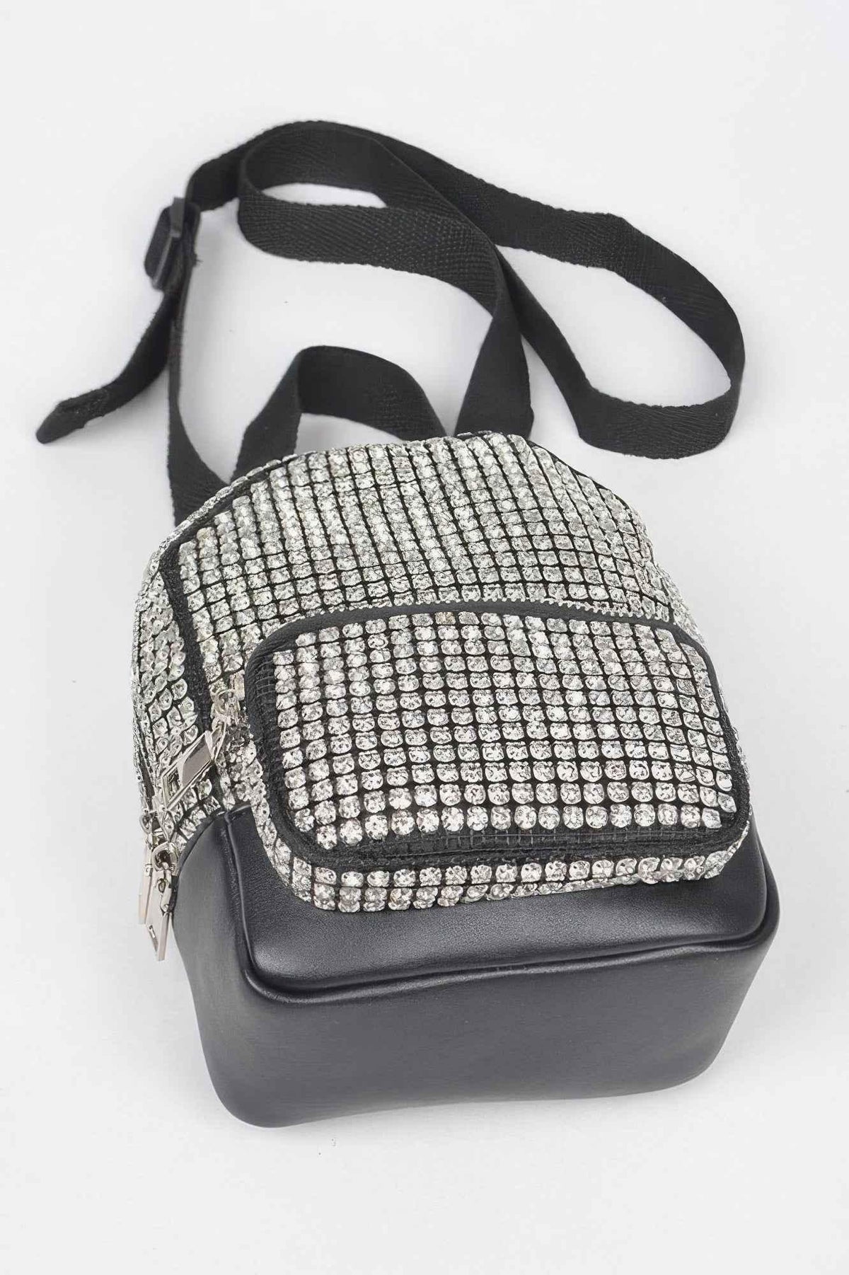 Rhinestone Crossbody Bag