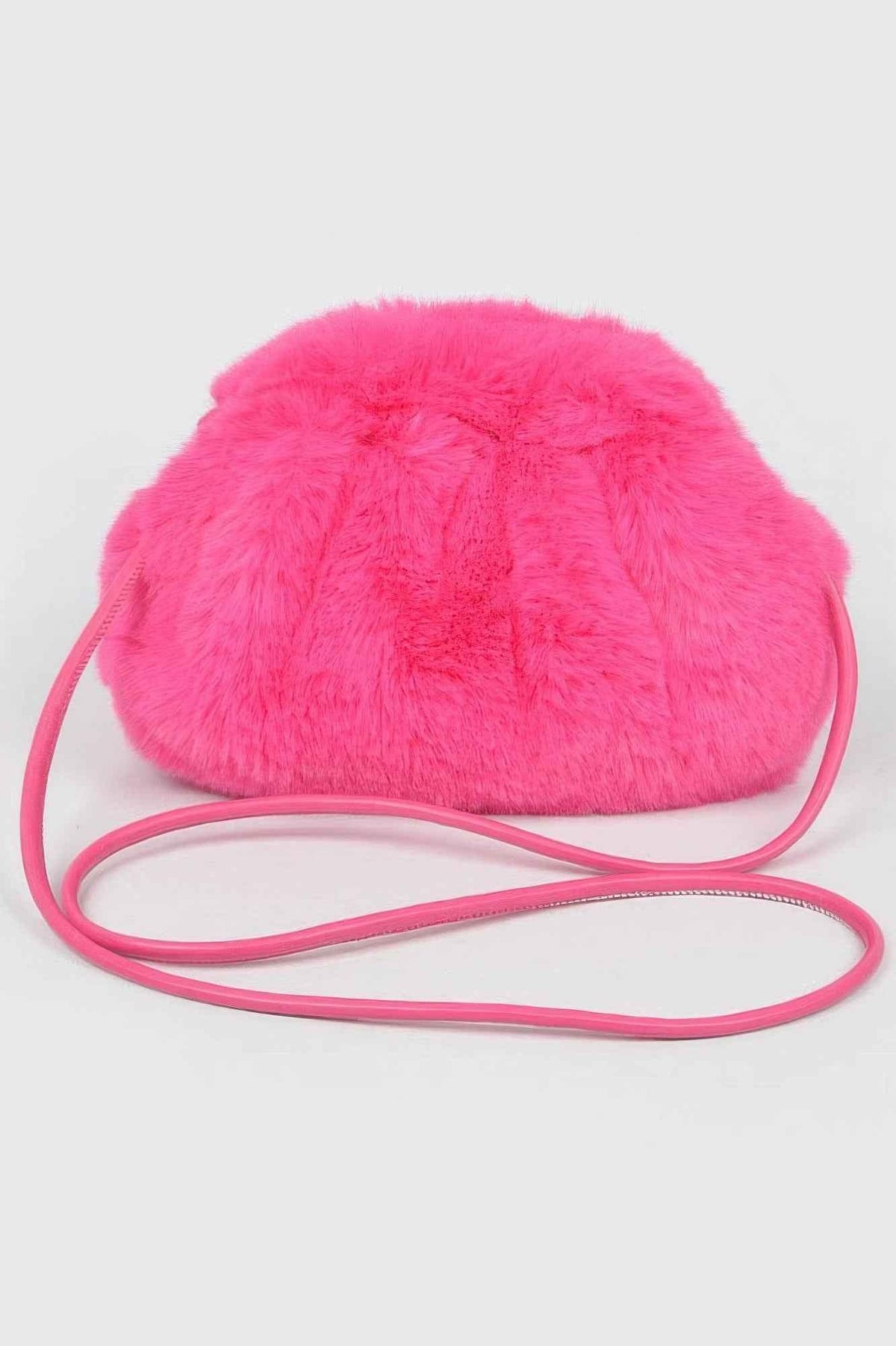 Faux Fur Crossbody Bag