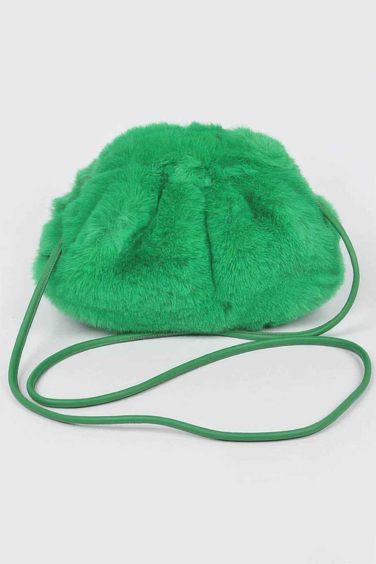 Faux Fur Crossbody Bag