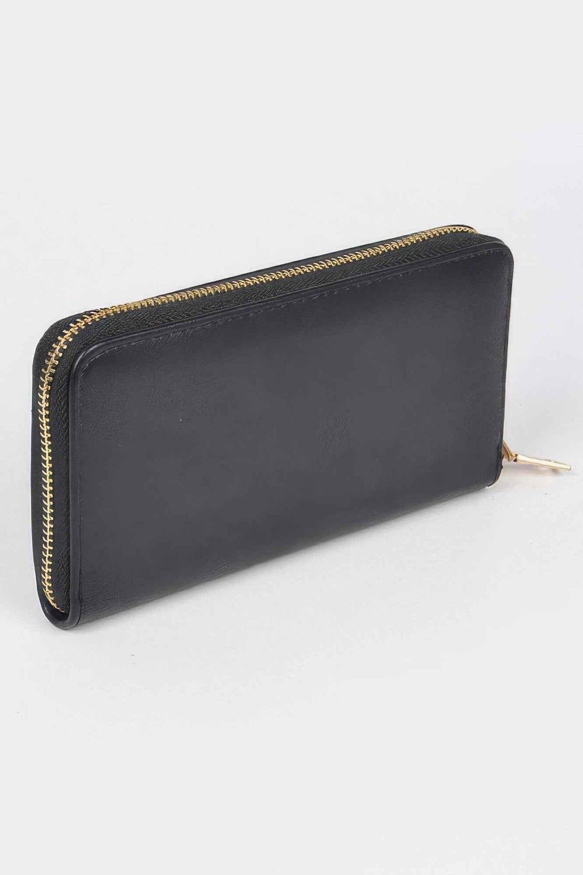 Studded Wallet With Chain