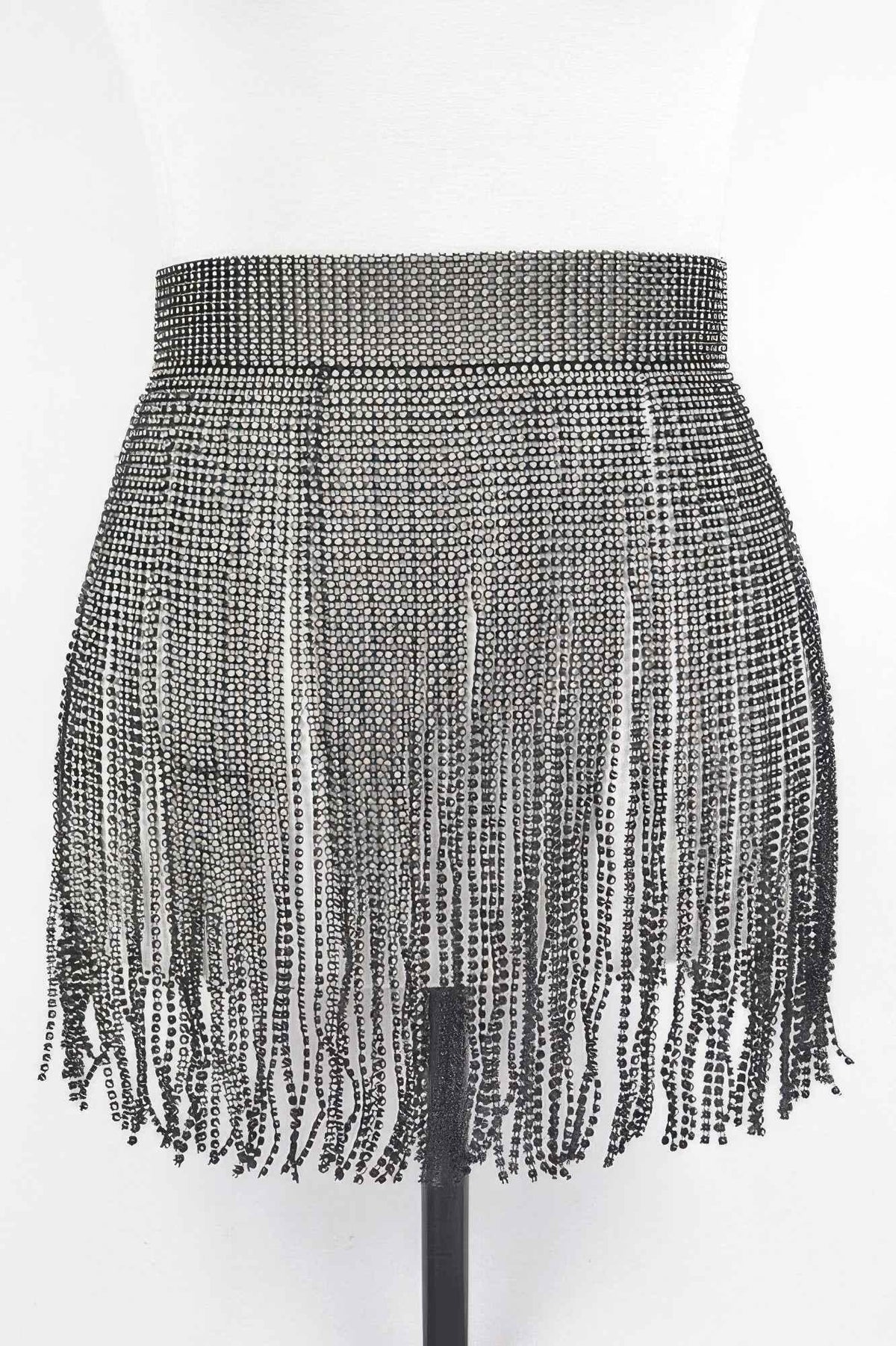 Rhinestone Fringe Belt
