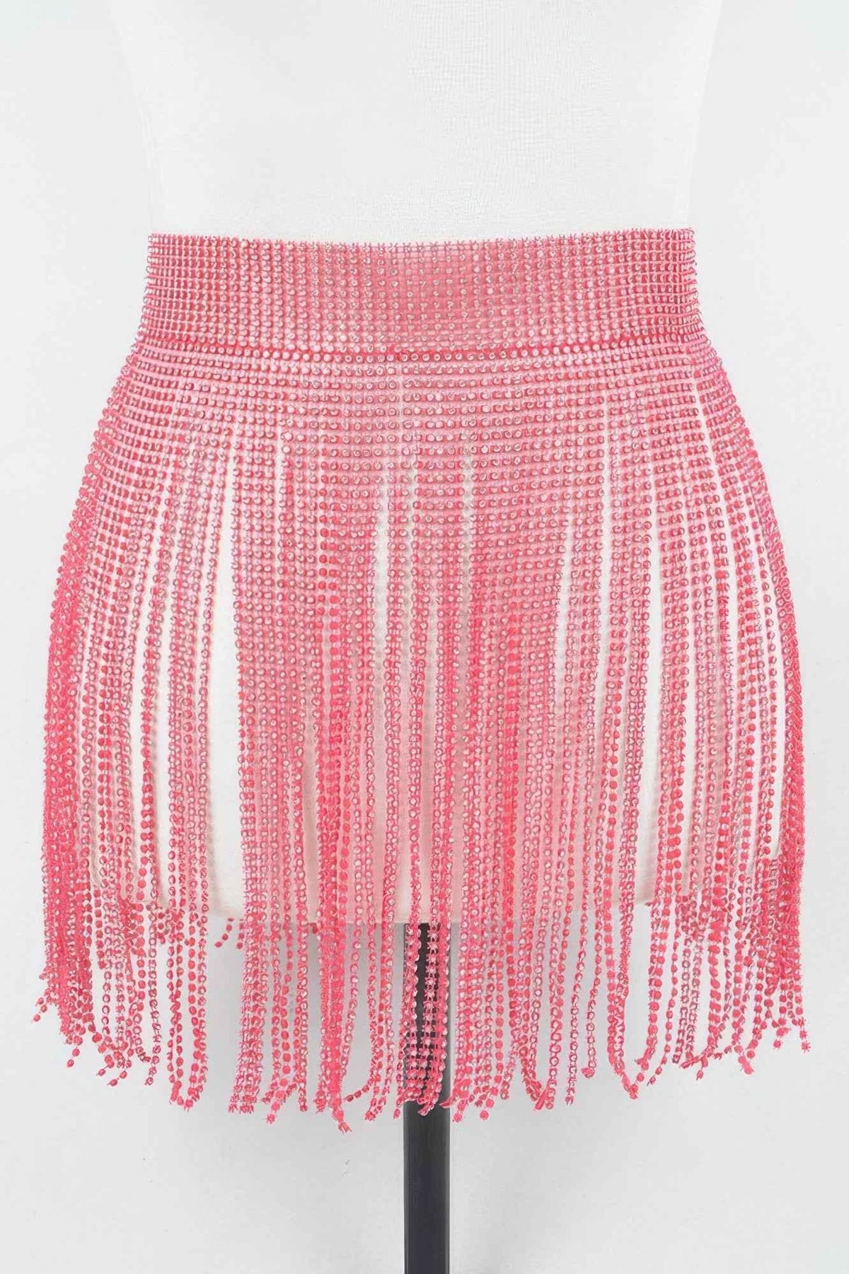 Rhinestone Fringe Belt