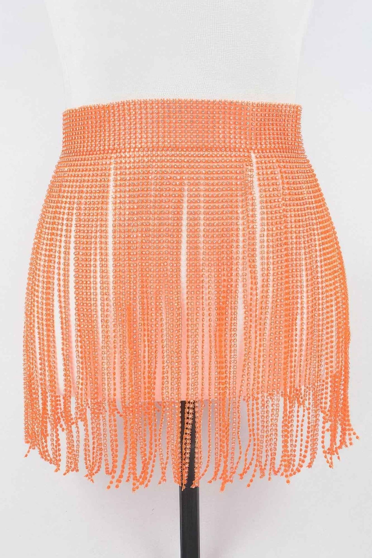 Rhinestone Fringe Belt