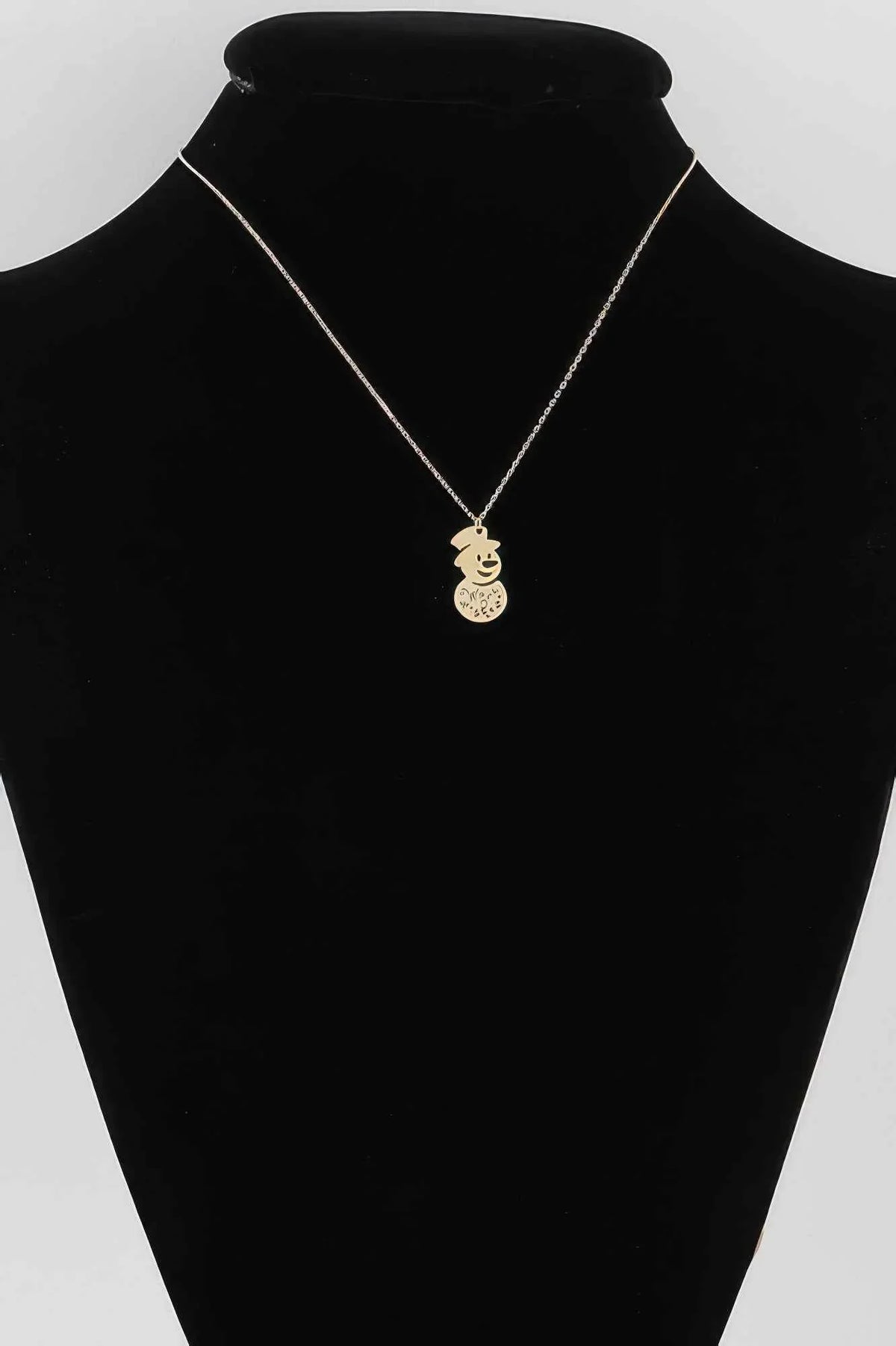 Warm Wishes Snowman Necklace