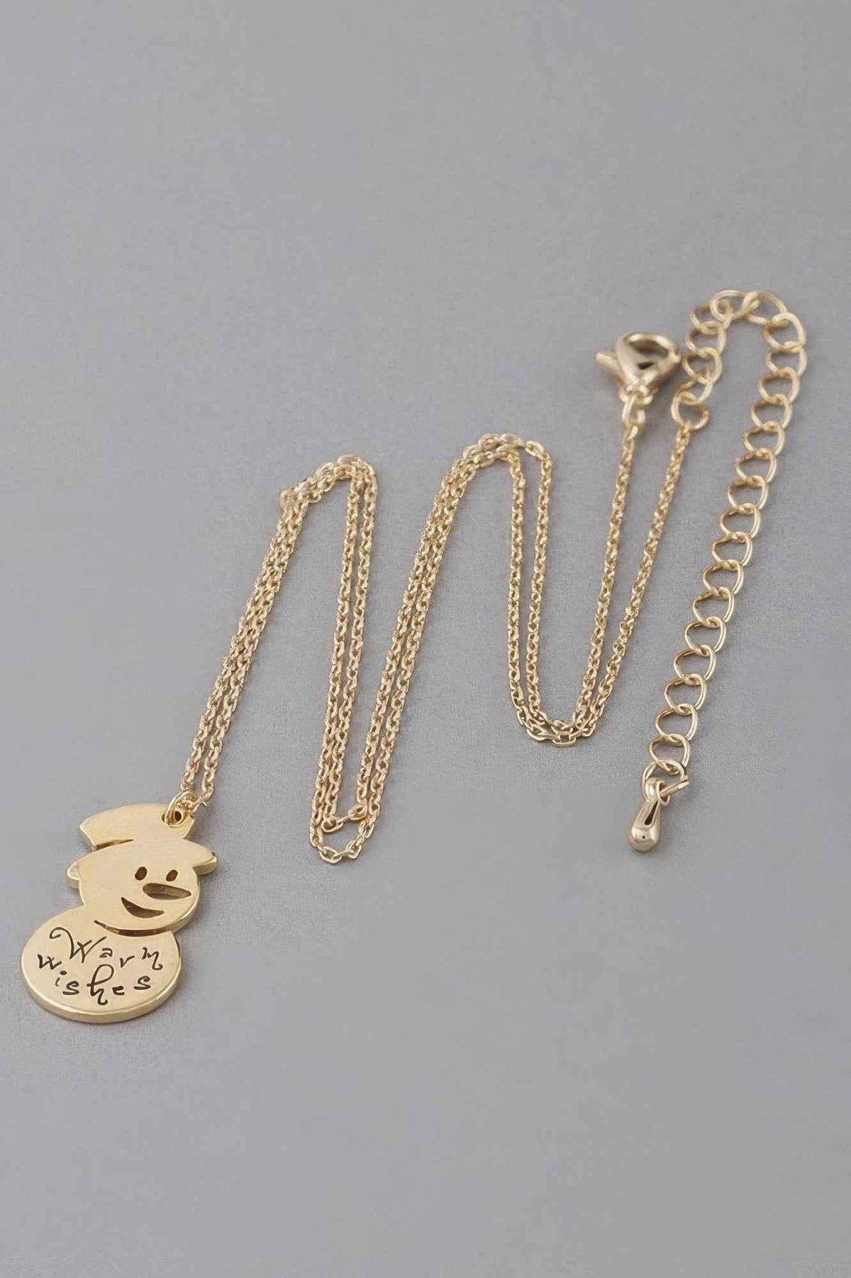Warm Wishes Snowman Necklace