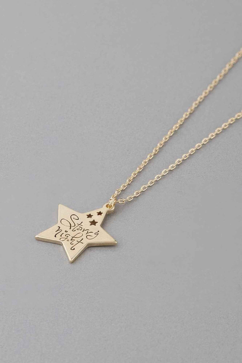 Starry Night Pendant Necklace
