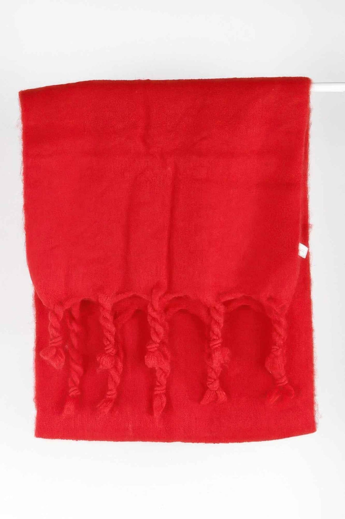 Soft Twisted Fringe Scarf