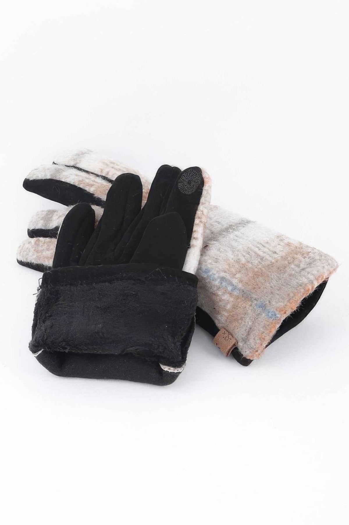 Light Cotton Plaid Gloves