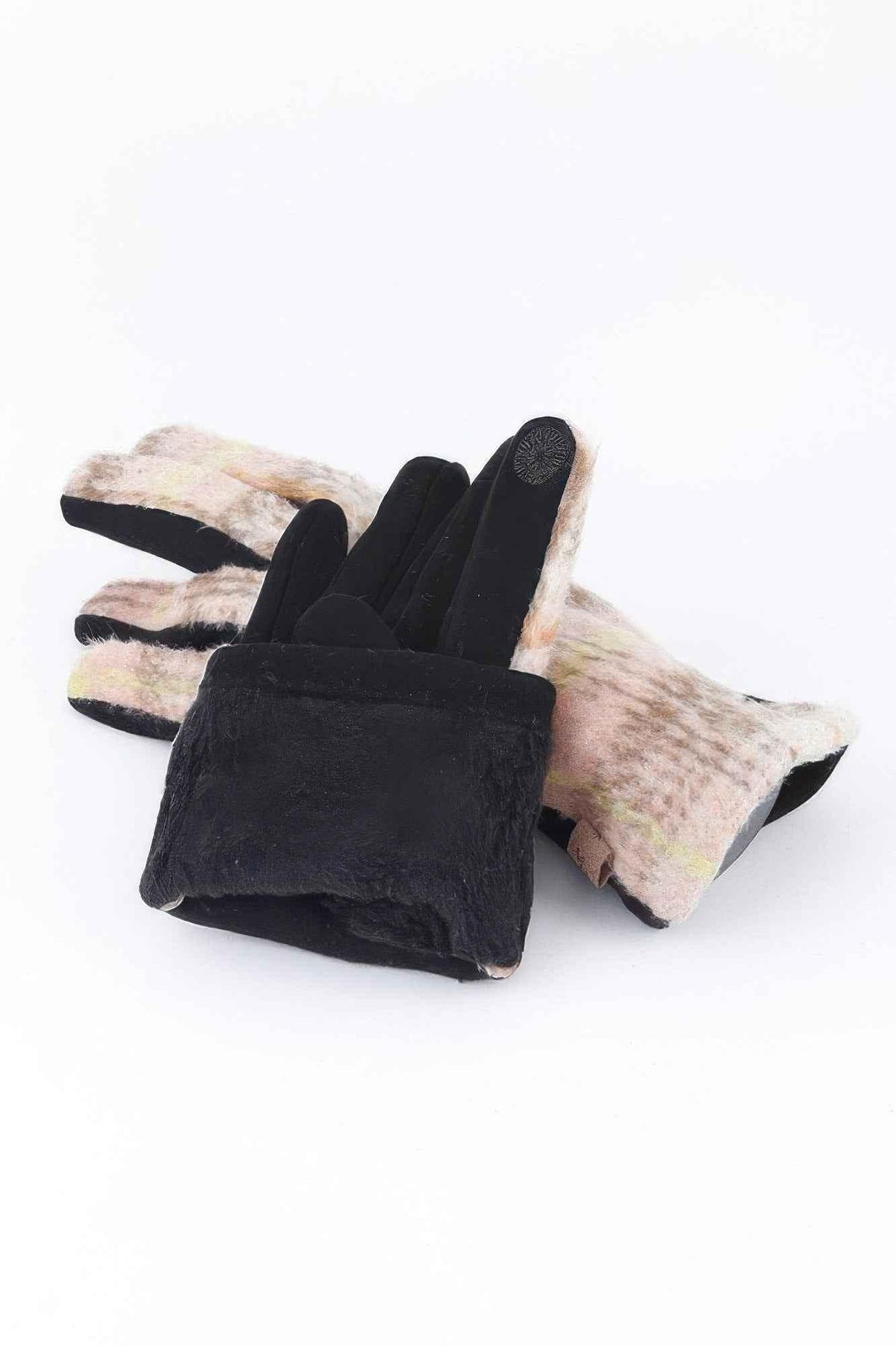 Light Cotton Plaid Gloves